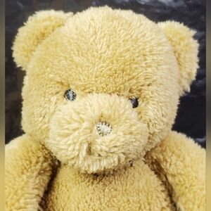 Precious Firsts Carters 8" Teddy Bear Tan Brown Small Stuffed Animal Plush - GUC